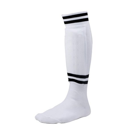 PERFECTPITCH Youth Sock Style Soccer Shinguard, White - Age 8-10 PE22099